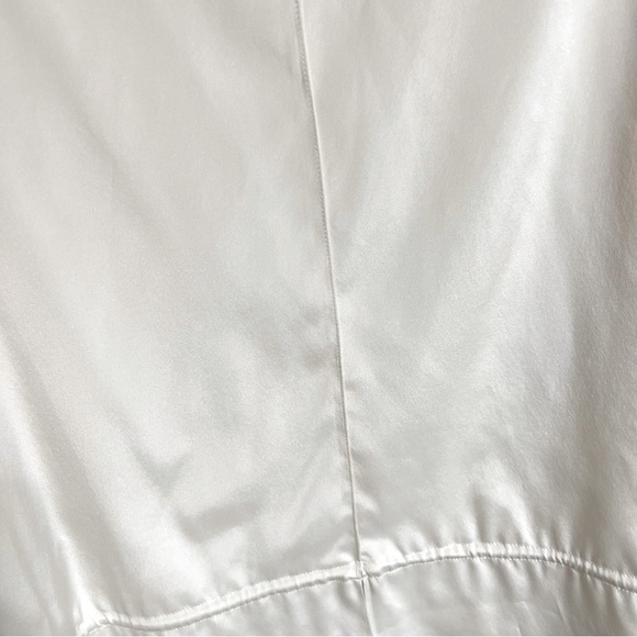 Shamask Silk Crepe De Chine Drawstring Blouse - Picture 7 of 10